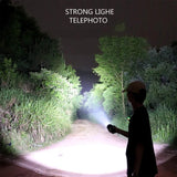 Flash Light, Flashlights High Lumens, Magnetic Rechargeable Super Bright Flashlight, Emergency Flashlight