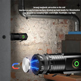 Flash Light, Flashlights High Lumens, Magnetic Rechargeable Super Bright Flashlight, Emergency Flashlight