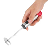 Vegetable Corer Drill, Stainless Steel Vegetable Drill with Vegetable Spinner Vegetable Corer for Cutting Hollowing Out