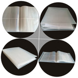 Transparent Jewelry Storage Book Organizer Earring Holder Book Storage Album Portable Travel Case Box Display for Rings, Necklaces