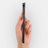 2PCS， Fine Angled Eyeliner Brushes, Eye Liner brush, Ultra Thin Slanted Flat Angle for Beauty Cosmetic Tool