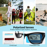 3pcs SUMMER SALE Kids Sunglasses Polarized & Flexible &  UV Protection for Age 4-9, Girls Boys Styles，Toddler Sunglasses In Australia - Darrahopens