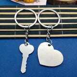 2pcs Couple Key Chain Ring Set-I LOVE YOU with Red Heart Keychains Set for Boyfriend Girlfriend and Best Friends In Australia - Darrahopens