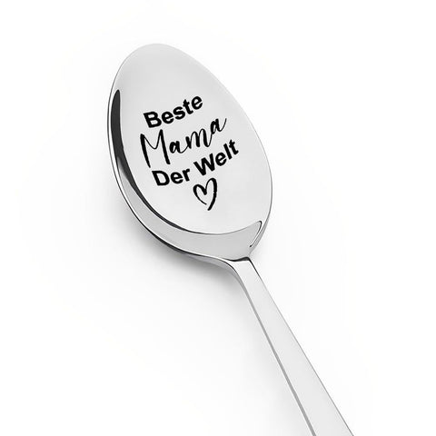 Mom's Christmas and birthday gift for women, the best mom spoon for mom, tea and coffee spoon for mom, son's daughter's gift for mom In Australia - Darrahopens