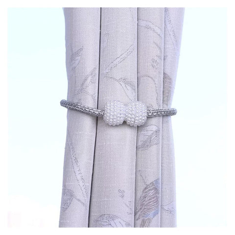 Curtain Straps 1Pc Pearl Magnetic Ball Curtain Tie Rope Backs Buckle Clips Accessory Rods Accessoires Hook Holder Home Decorations In Australia - Darrahopens