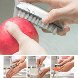 Hand and Nail Brush cleaner,Stainless Steel Soap, fingernail toe Cleaning Scrubbing Brushes & Help Eliminating Smells Absorb Odor