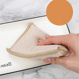 6PCS Bamboo Fiber Sponge Wipe Non-Stick Oil Magic Wipe Scouring Pad Kitchen Dishwashing Brush Pot Cleaning