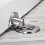Silvery Floor Mount Door Stopper，Invisible Magnetic Door Stop,Door Catch/Stopper for Bottom of Door，Hold Your Door Open In Australia - Darrahopens