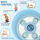 Dog Bowl Dog Dishes Dog Slow Food Bowl Suction Cup Anti Migration Pet Feeder Anti Boring Game Plate Slow Food Dog Toy Blue In Australia - Darrahopens