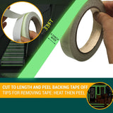 Glow in The Dark Tape -  Luminous Photoluminescent/Luminescent Emergency Roll Safety Egress Markers Stairs, Walls In Australia - Darrahopens