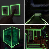 Glow in The Dark Tape -  Luminous Photoluminescent/Luminescent Emergency Roll Safety Egress Markers Stairs, Walls In Australia - Darrahopens