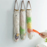 3PCS Reusable Hanging Mesh Storage Bags Long Grocery Bag Organizer for Potatoes, Onions, Plastic Bag Holder Dispenser for Kitchen In Australia - Darrahopens