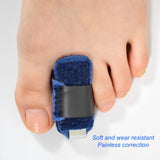 Breathable Hammer Toe Straightener Fracture Claw Toe Fixation Corrector Strap Toe Protector Splint for Curled, Crooked
