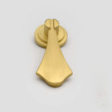 2PCS，Solid Brushed Pendant Handles Knob Zinc Alloy Handles Knobs with Mounting Screw for Cabinets Drawer Door Furniture Decorative In Australia - Darrahopens