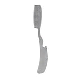 Men's and women's combs, mini pocket combs, stainless steel foldable combs, beard care tools, convenient to use combs
