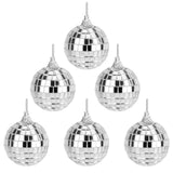 6PCS，Hanging Disco Ball Party Decorations - 6Pcs Mirror Disco Ball Disco Party Decorations Wedding Decor Small Disco Balls In Australia - Darrahopens