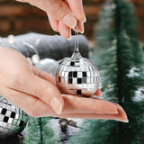 6PCS，Hanging Disco Ball Party Decorations - 6Pcs Mirror Disco Ball Disco Party Decorations Wedding Decor Small Disco Balls