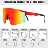 Sports Sunglasses for Men Women Youth Baseball Softball Sunglasses UV400 Protection Cycling Glasses.