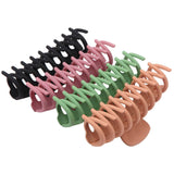 4PCS Strong Hold Perfect for Women, Fashion Accessories for Girls, Hair Clamps Clip 4.4 Inch Big Hair Claw for Heavy Hair In Australia - Darrahopens