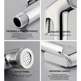 Bidet Shower Hose Copper Cap Flexible Retractable Spring Telephone Line Water Plumbing SprayerBathroomAccessories In Australia - Darrahopens