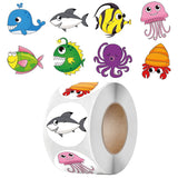1000Pcs Round Marine Animals for Kids Teacher Reward Stickers School Supplies, Ocean Animals Incentive Roll Sticker Potty In Australia - Darrahopens