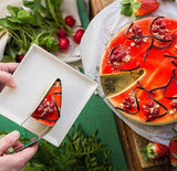 Stainless Steel Cake Slicer, Efficient Cake Pie Pastry Cutter Portable Integrated Cake Server Cutter Pizza Divider Tools In Australia - Darrahopens