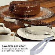 Stainless Steel Cake Slicer, Efficient Cake Pie Pastry Cutter Portable Integrated Cake Server Cutter Pizza Divider Tools
