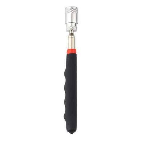 Magnetic Pick up Tool Extendable Magnet Stick with Lights 8 LB Telescoping Magnet Stick Tool for Screws Nuts Pins