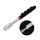 Magnetic Pick up Tool Extendable Magnet Stick with Lights 8 LB Telescoping Magnet Stick Tool for Screws Nuts Pins