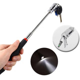 Magnetic Pick up Tool Extendable Magnet Stick with Lights 8 LB Telescoping Magnet Stick Tool for Screws Nuts Pins