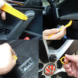 12-Piece Car Trim Removal Tool Set for Easy Removal of Car Door Panels, Fasteners, Molding, Dashboards and Wheel Hubcaps