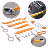 12-Piece Car Trim Removal Tool Set for Easy Removal of Car Door Panels, Fasteners, Molding, Dashboards and Wheel Hubcaps