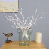6 Pcs Home Decor Flower Vase Artificial Tree Branches White Vases for Flowers Antler Dried Tree Fake Branches for Decoration Vase