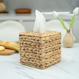 Tissue Box Holder - Tissue Box Cover Square- Wicker Tissues Cube Box Cover -Boho Decorative Woven Facial Tissue Holder  (Square) In Australia - Darrahopens
