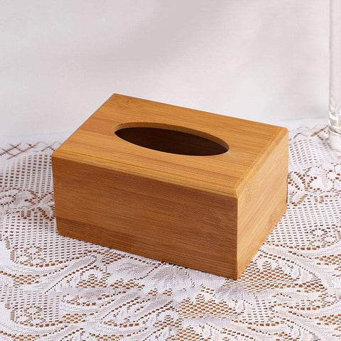 Square Tissue Box Holder,Bamboo Square Tissue Box Cover Holder Case Cover Holder Box Napkin Holder Organizer Stand Table Decor In Australia - Darrahopens