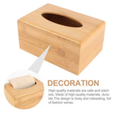 Square Tissue Box Holder,Bamboo Square Tissue Box Cover Holder Case Cover Holder Box Napkin Holder Organizer Stand Table Decor In Australia - Darrahopens