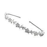 Headband Stylish Rhinestones Princess Crown Flower Leaf  Headband Wedding  for Bride Prom Headband for Women Girl In Australia - Darrahopens