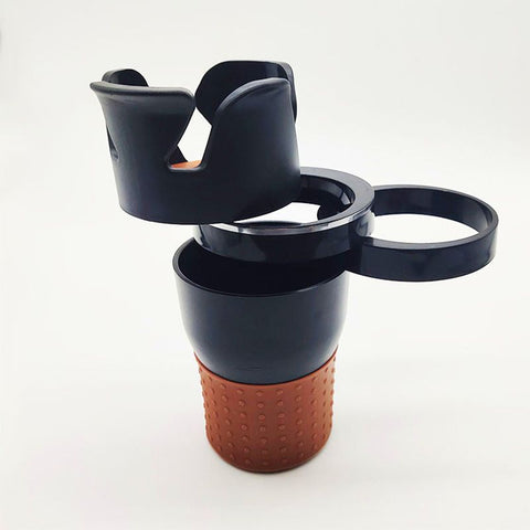 Black Multifunction 360 Degree Rotation Phone Glasses Cup Holder for Car 3pcs Cup Holder Car Cup  Car Color: Black