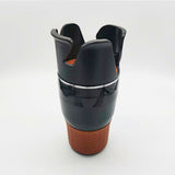 Black Multifunction 360 Degree Rotation Phone Glasses Cup Holder for Car 3pcs Cup Holder Car Cup  Car Color: Black