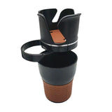 Black Multifunction 360 Degree Rotation Phone Glasses Cup Holder for Car 3pcs Cup Holder Car Cup  Car Color: Black