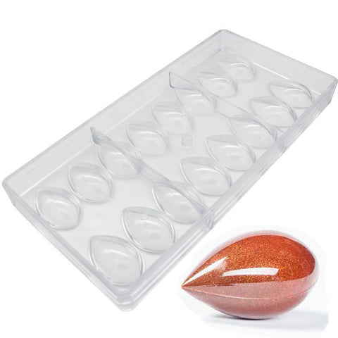 Chocolate Mould Olive Shaped Polycarbonate Chocolate Mold 3D Candy Mold Suitable for making cakes easy to clean In Australia - Darrahopens