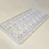 Chocolate Mould Olive Shaped Polycarbonate Chocolate Mold 3D Candy Mold Suitable for making cakes easy to clean