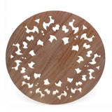 art wall hanging,Carved Flower Carving Round Wood Appliques For Furniture Cabinet Unpainted Wooden Mouldings Decal Decorative In Australia - Darrahopens
