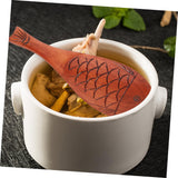 Japanese Fish-shaped Rice Spoon Mixing Spoon Large Rice Spoon Wood Cooking Spoon Tasting Spoons Wood Scoop Wood Rice Spoon In Australia - Darrahopens