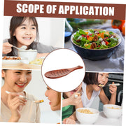 Japanese Fish-shaped Rice Spoon Mixing Spoon Large Rice Spoon Wood Cooking Spoon Tasting Spoons Wood Scoop Wood Rice Spoon