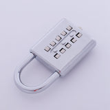 Anti-Theft Button Combination Padlock Digit Push Password Lock Zinc Alloy Security Lock Suitcase Luggage Coded Lock Cupboard In Australia - Darrahopens
