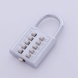 Anti-Theft Button Combination Padlock Digit Push Password Lock Zinc Alloy Security Lock Suitcase Luggage Coded Lock Cupboard In Australia - Darrahopens