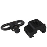 Sling Swivel Mount with Push,Button, for 20mm Picatinny/Weaver Rail Mounting ( Sling Attachment)（Pack of 2）