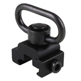 Sling Swivel Mount with Push,Button, for 20mm Picatinny/Weaver Rail Mounting ( Sling Attachment)（Pack of 2）
