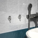 Suction Cup Hooks for Shower, Heavy Duty Vacuum Shower Hooks for Inside Shower, Silver-Plated Plished Easy to Install Super 2 Pack In Australia - Darrahopens